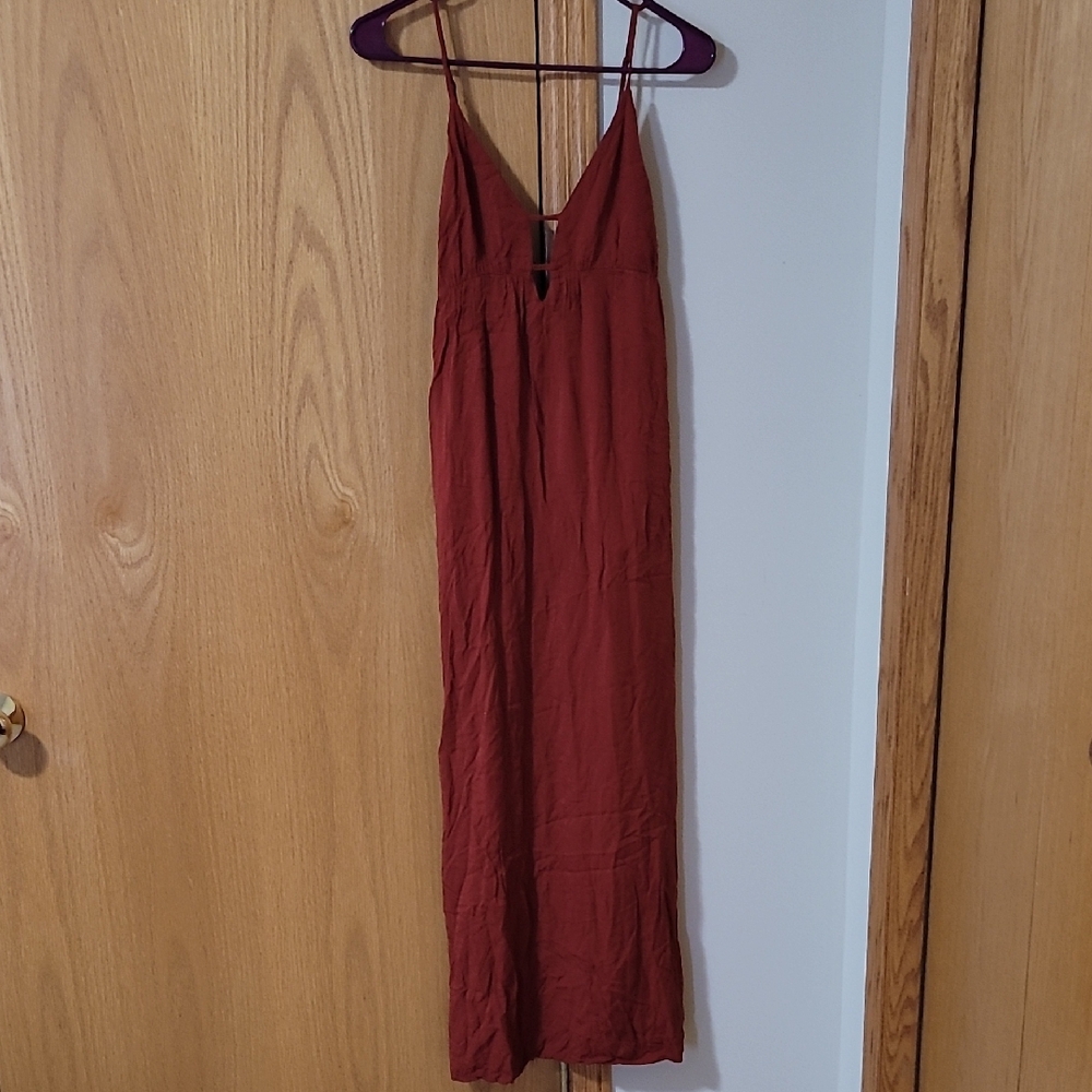 Rust Maxi Dress